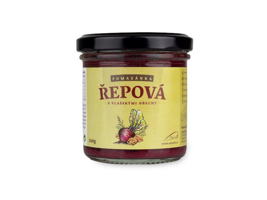 Obrázek Řepová pomazánka s vlašskými ořechy 140g Seneb