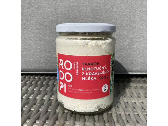 Obrázek //Tvaroh plnotučný 500g RODOPI
