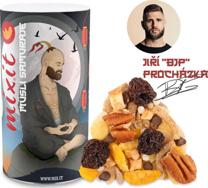 Obrázek Proteinové müsli samuraje Jirky Procházky 390g Mixit
