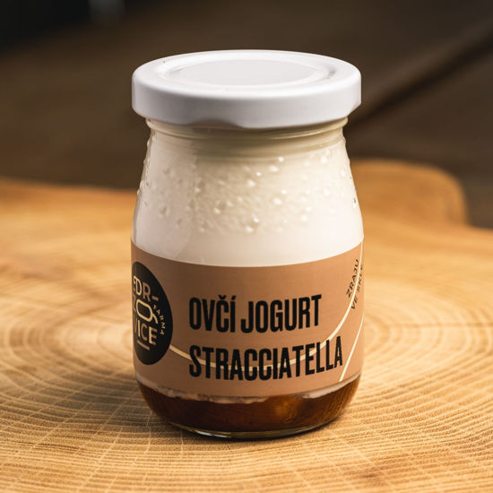 Obrázek Ovčí jogurt stracciatella 180ml Držovice