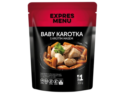 Obrázek Krůtí maso s baby karotkou 300g Expres Menu
