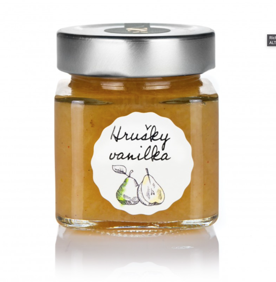 Obrázek Hrušky s vanilkou džem 160g Šafránka
